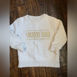 Country Road Australian Cotton Heritage Sweat Oatmeal 3 Toddler